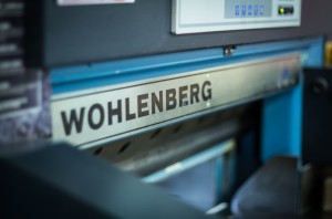 Image of a Wohlenberg printing machine